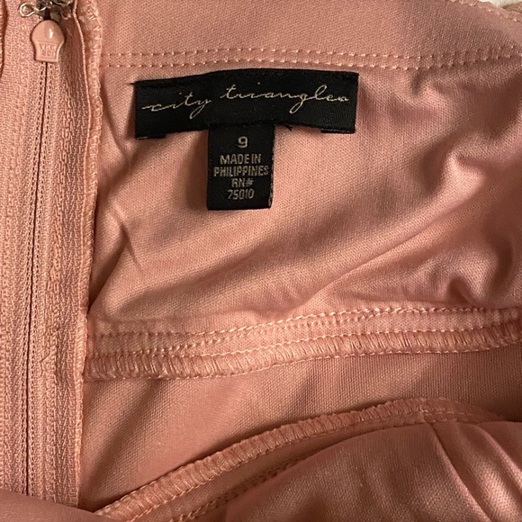 Pink City Triangles Formal Gown - Picture 7 of 12